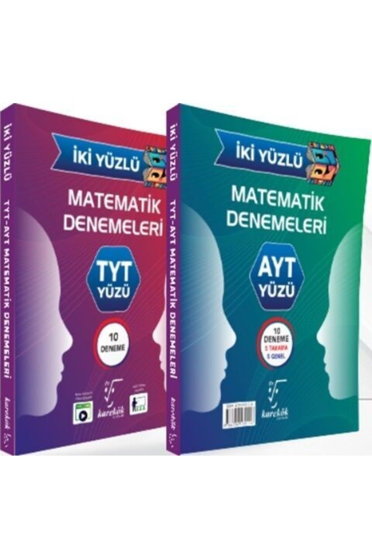 Ankara Kitap Merkezi TYT AYT Matematik İki Yüzlü Deneme Karekök Yayınları