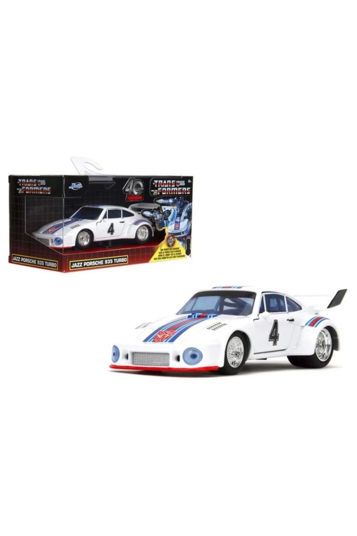 Genel Markalar SİMBA JADA 3112010 TRANSFORMES 1:32 G1 JAZZ PORSCHE