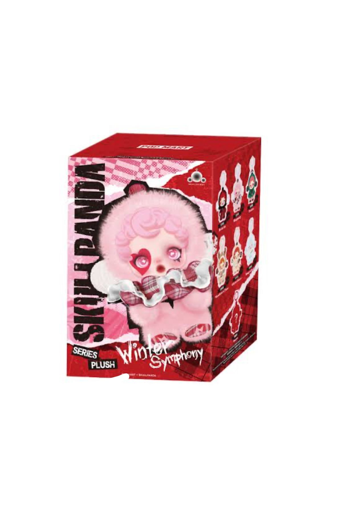 Sheinshine Pop Mart Skullpanda winter symphony çanta charmı peluş,labubu,sonny angel,