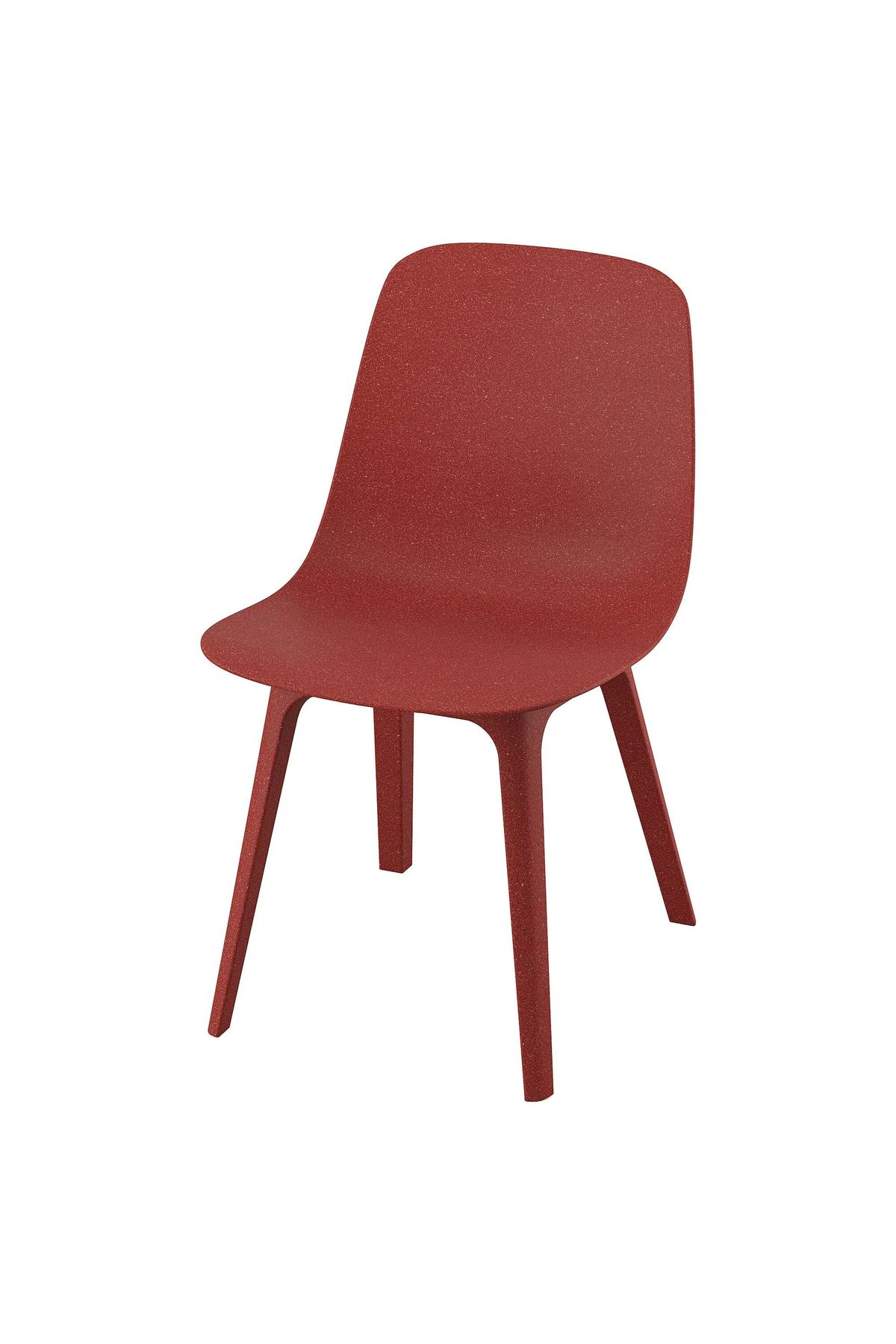 IKEA İKEA ODGER plastik sandalye, kırmızı T T