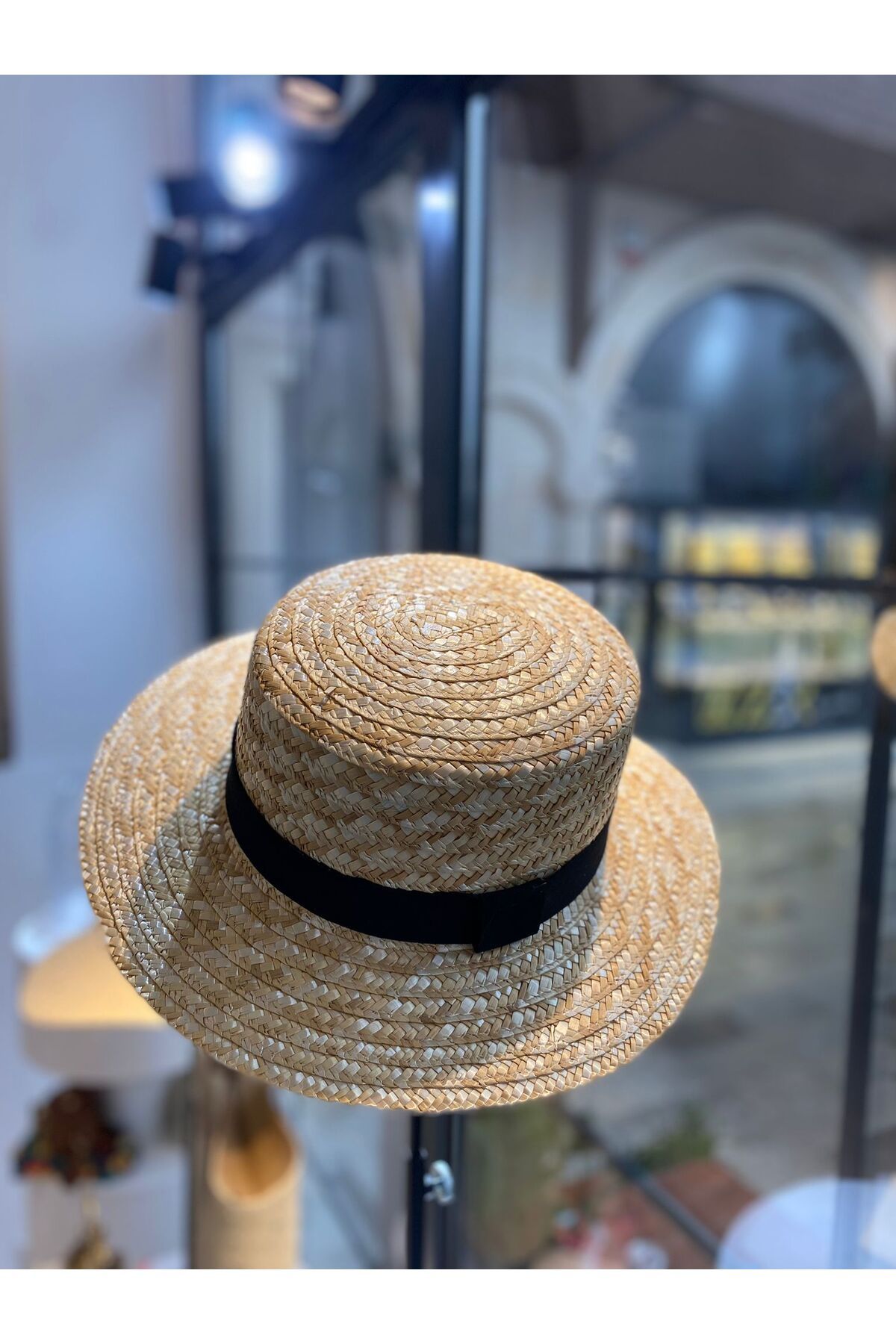 ZeynepKeskinDesign Hasır Şapka, Örgü Hasır Şapka, Plaj Şapkası