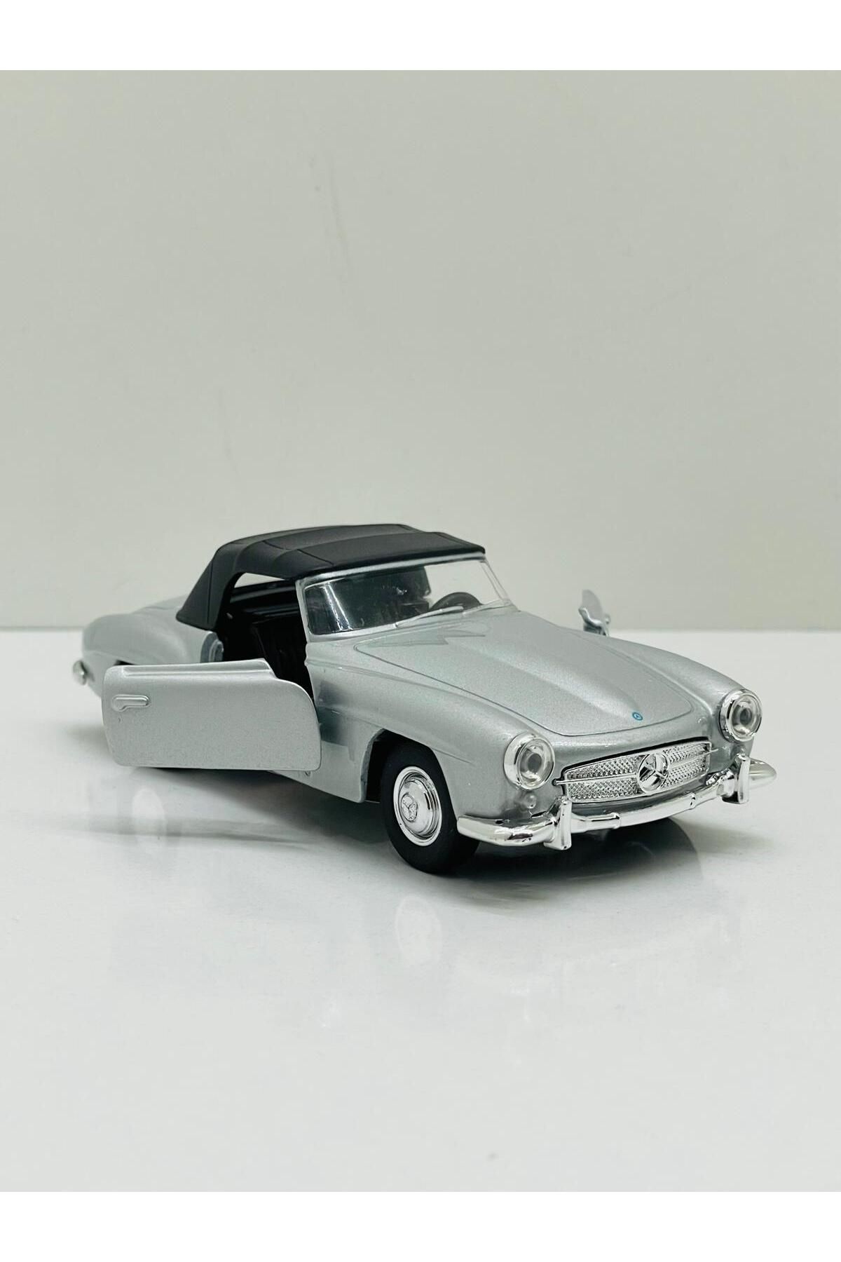 SCOWETTO Mercedes 190 Sl 1955 Model 1/36 Çek Bırak Metal Araba