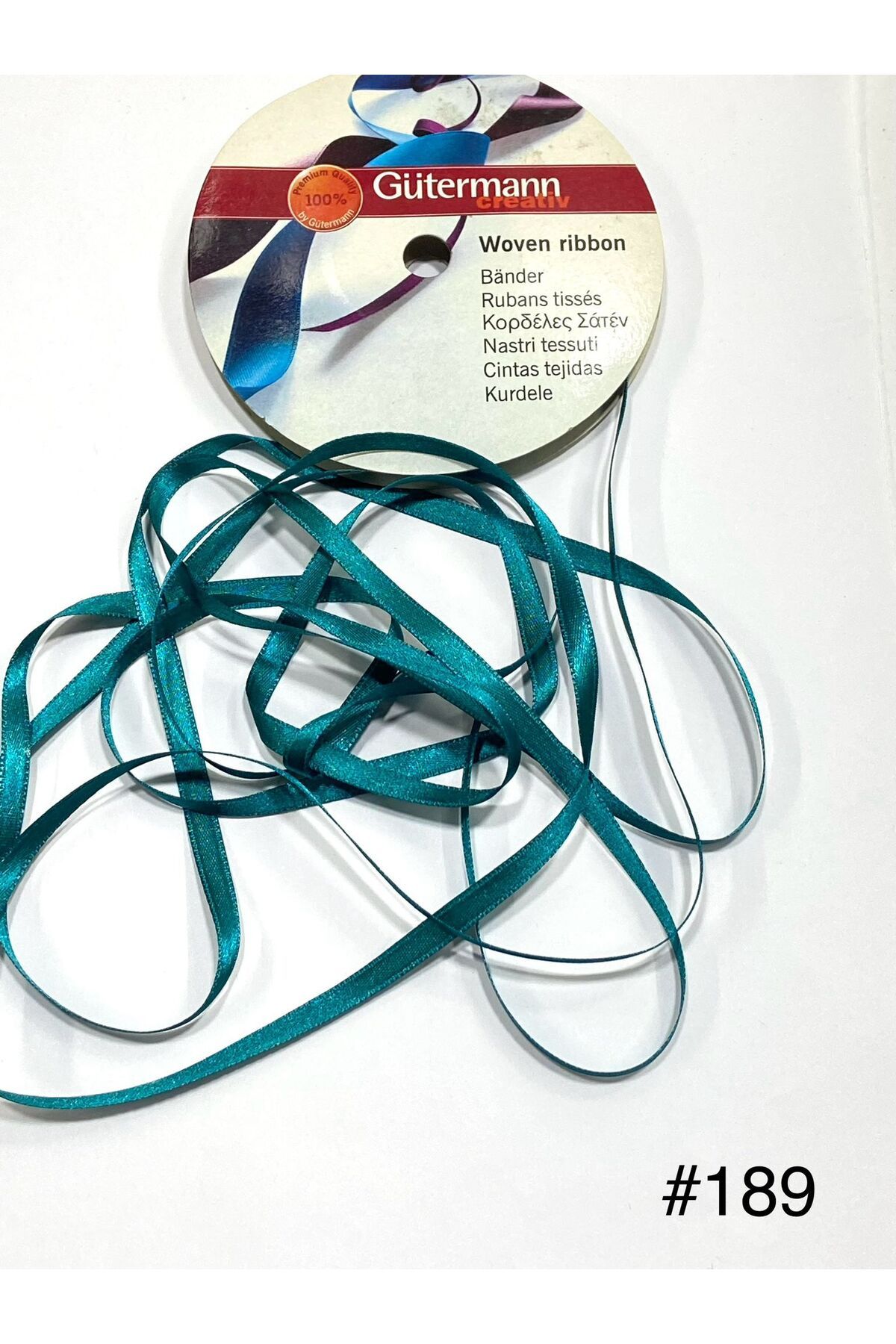 karantuhafiye Saten Kurdele / 6 mm / 20 Metre