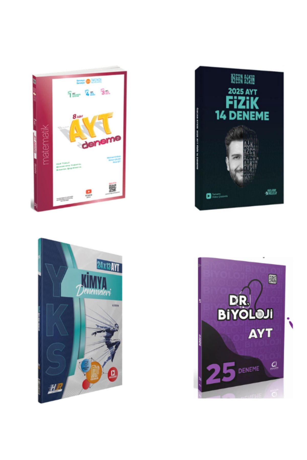 Benim Hocam Yayınları 2025 üçdörtbeş ayt matematik özcan aykın fizik hız ve renk kimya dr biyoloji ayt biyopsi deneme