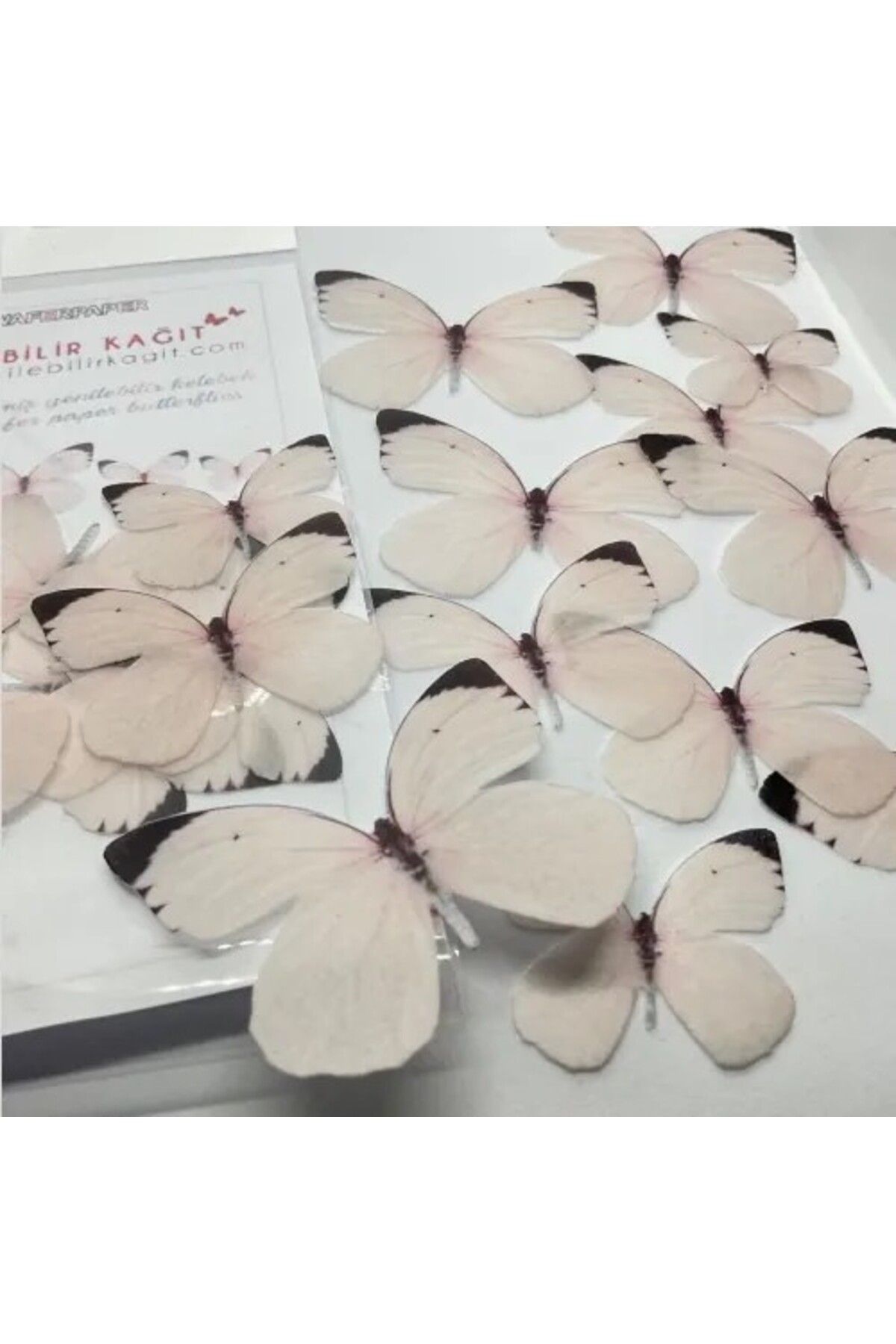 Yenilebilir Kağıt Wafer paper YENİLEBİLİR KELEBEK