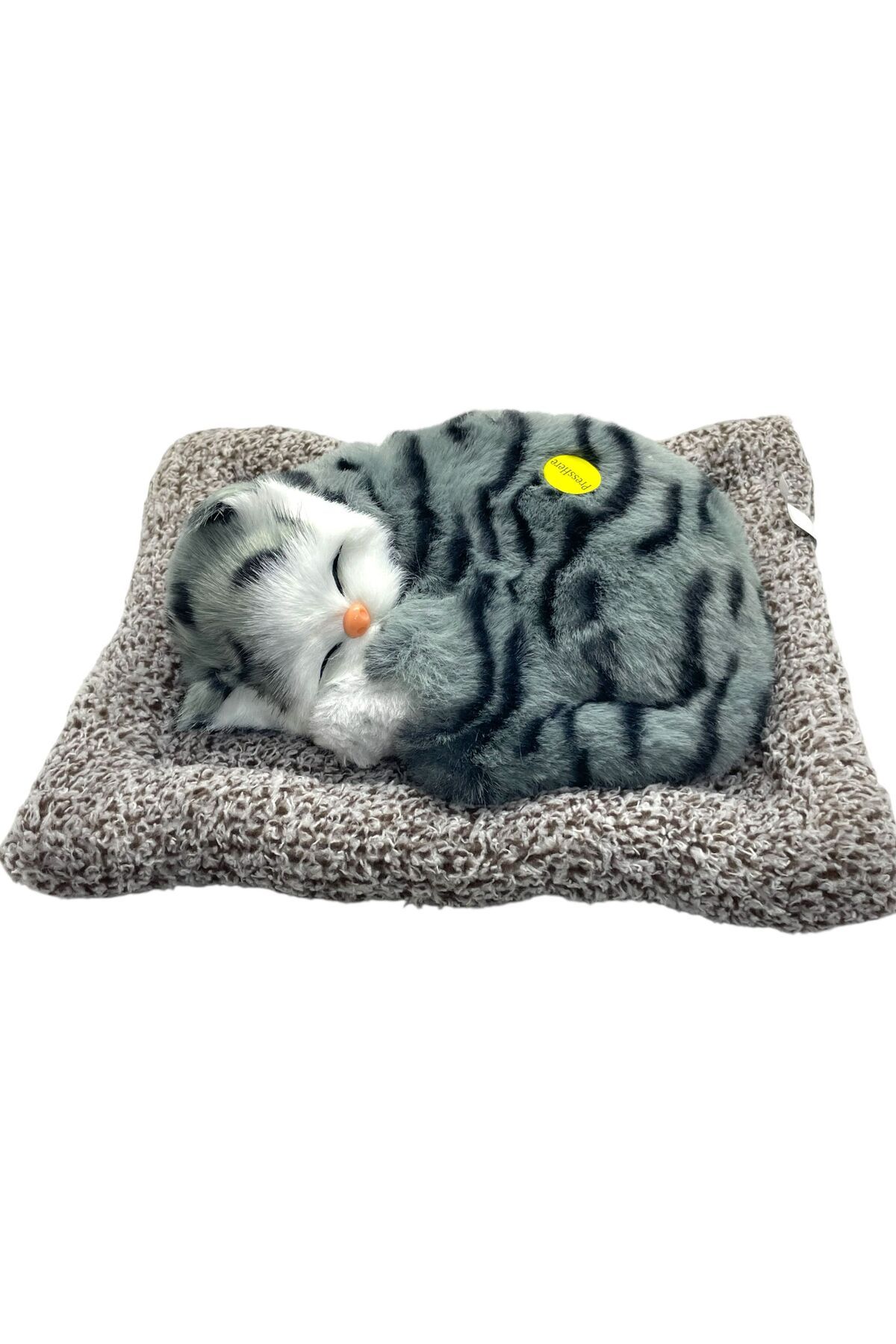 SCOWETTO Sesli Peluş Yatan Kedi