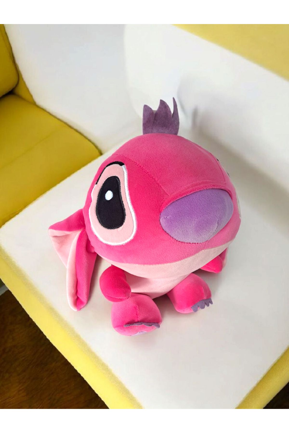 ALYTOYS OYUNCAK Peluş PEMBE Karakter Peluş elyaf dolgu 30x30cm Uzun Kulaklı