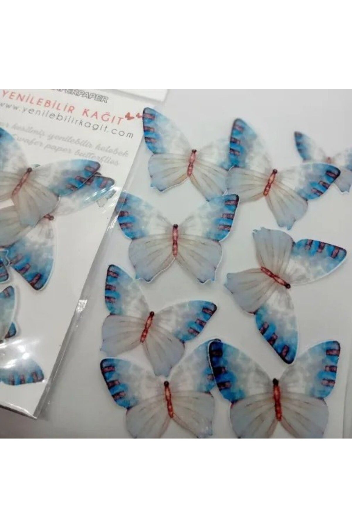 Yenilebilir Kağıt Wafer paper YENİLEBİLİR KELEBEK