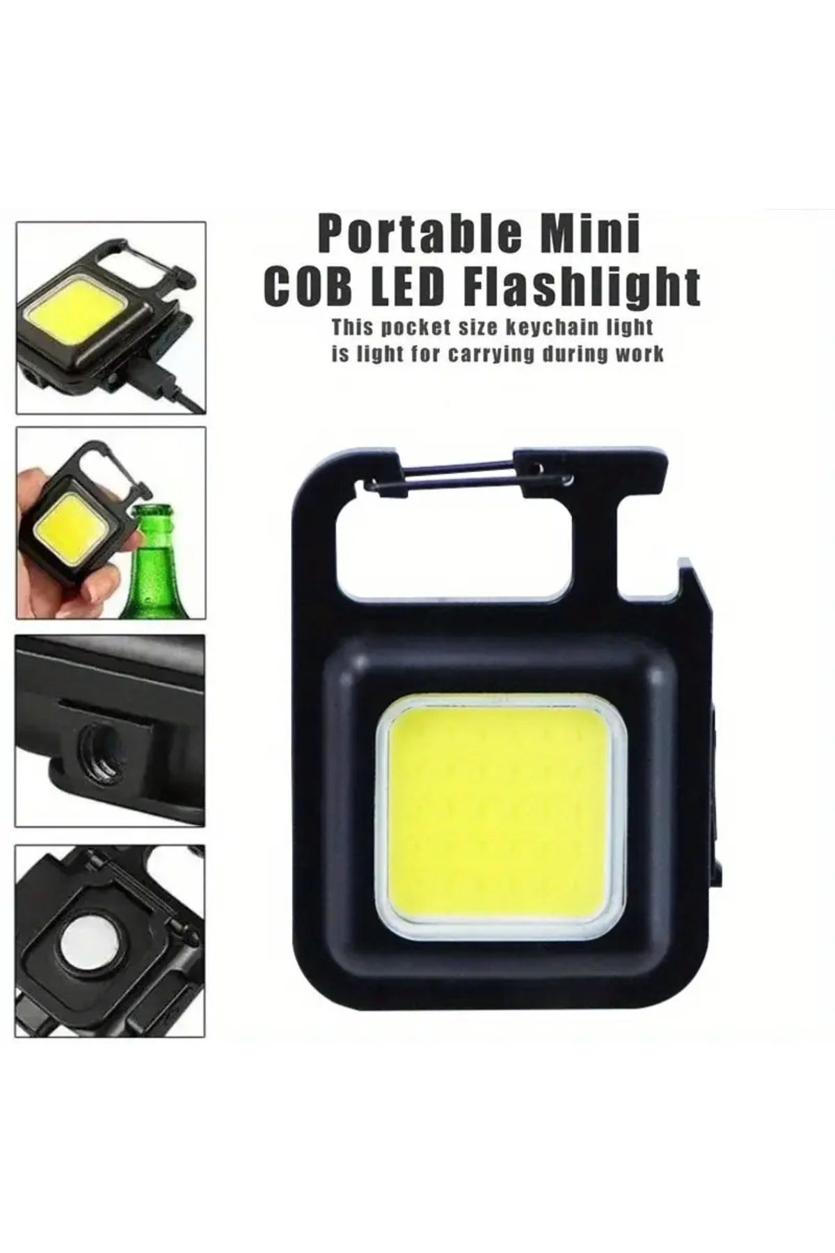 Wilderro Gear Şarjlı Mini Led Işık Taşınabilir ve Güçlü Aydınlatma