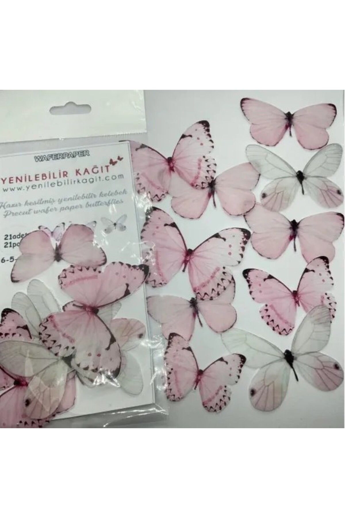 Yenilebilir Kağıt Wafer paper YENİLEBİLİR KELEBEK