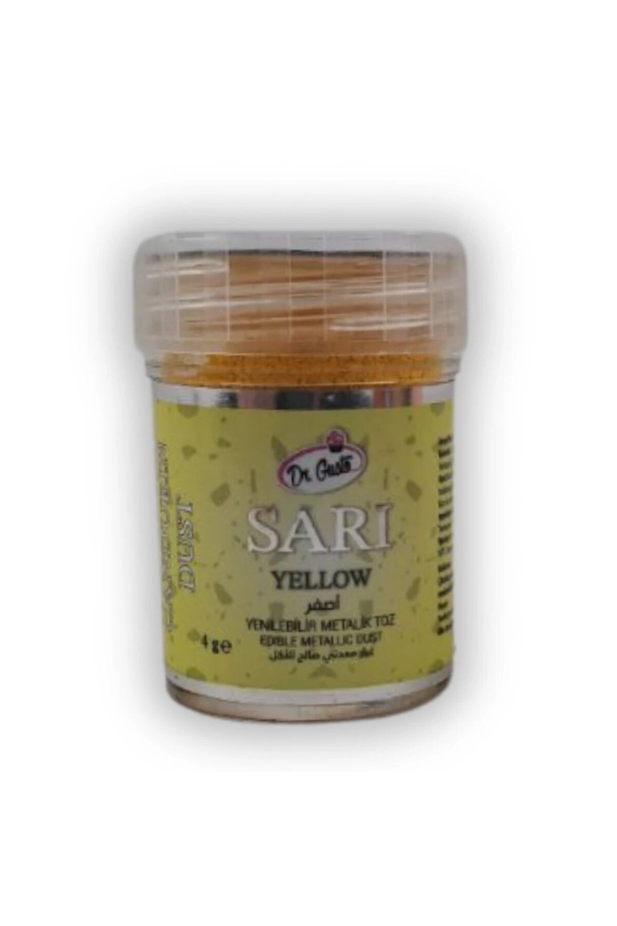 Dr. Gusto YENİLEBİLİR METALİK TOZ 4 GR