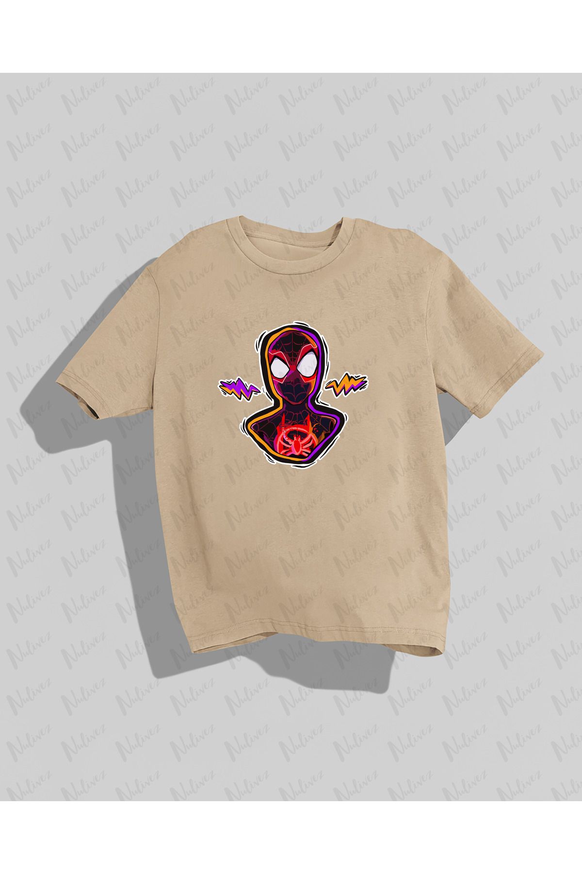 Nulivez Baskılı Yüksek Kalite Kompakt Unisex Oversize T-Shirt