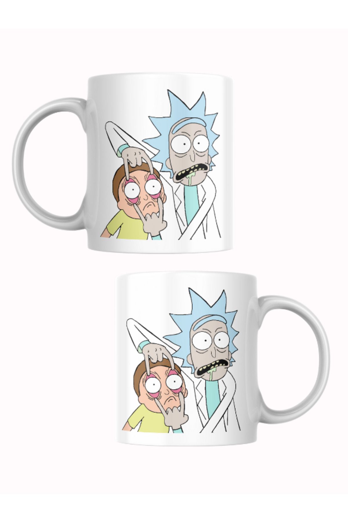 HEREVE Rick and morty baskılı kupa bardak