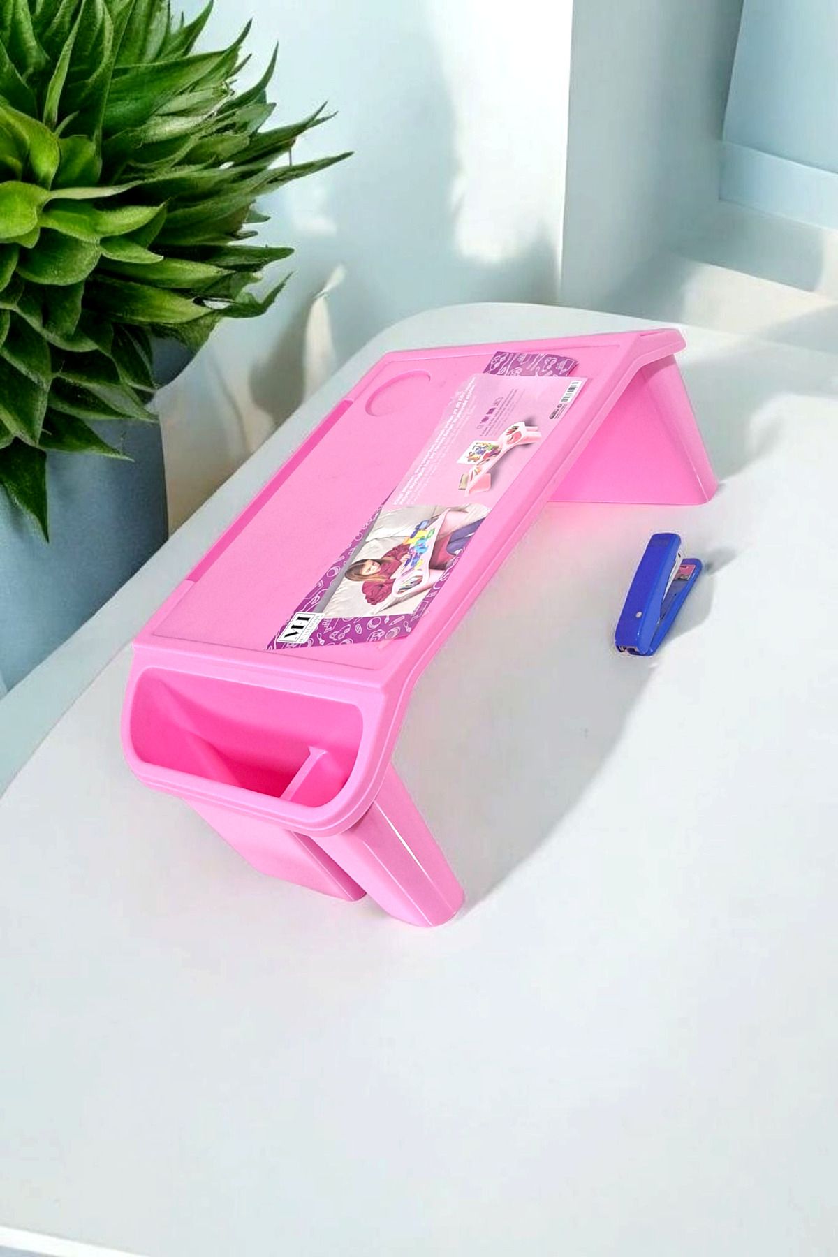 ALYTOYS YER MASASI DERS YAPMA KALEMLİKLİ 2 AYAKLI SAĞLAM 55X25X15CM