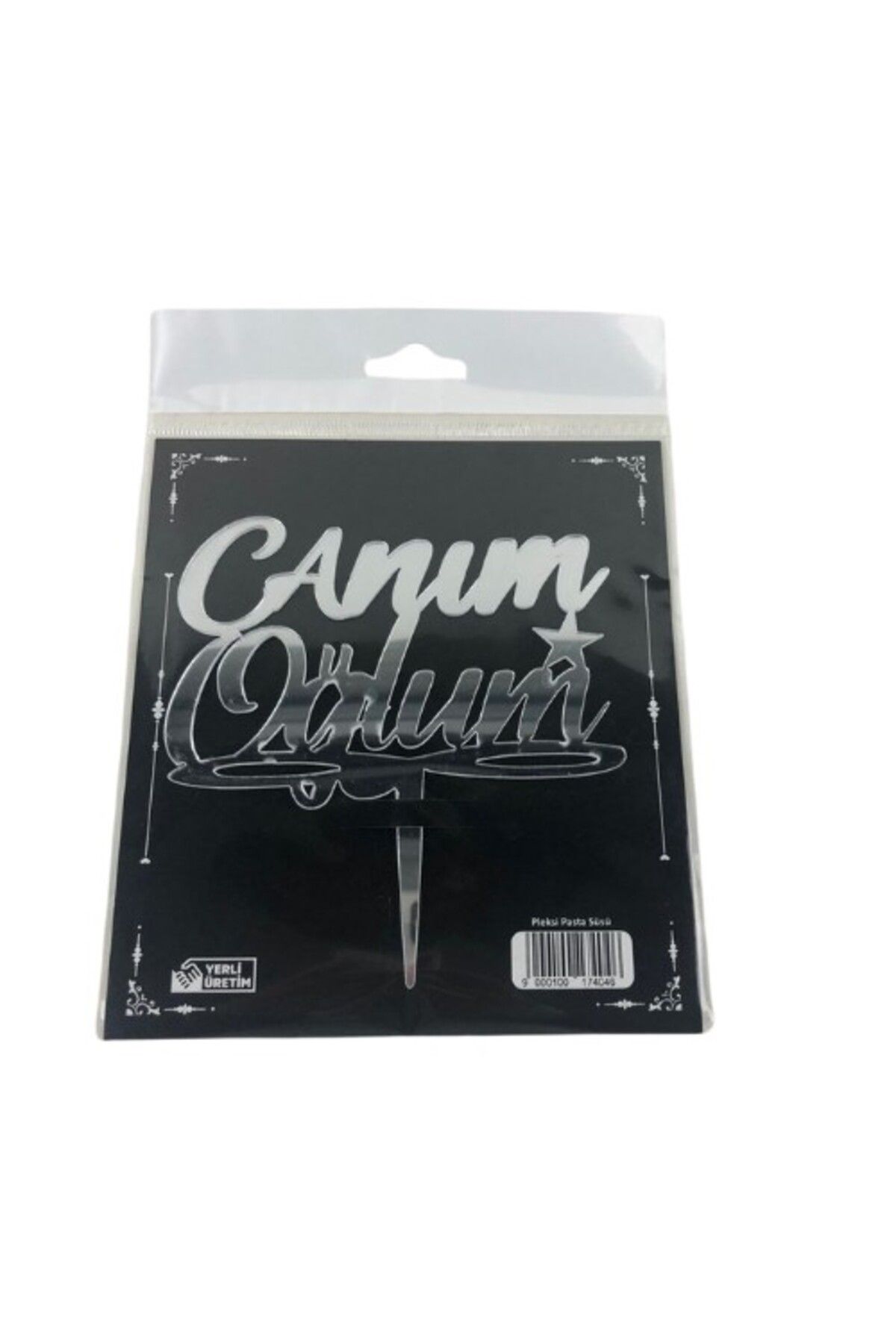 shop PLEKSİ CANIM OĞLUM GÜMÜŞ