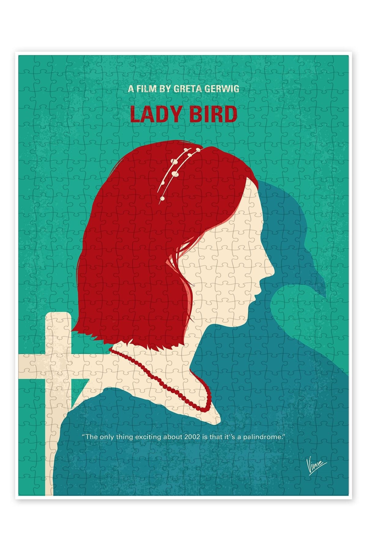 Jeronkarji Lady Bird 500 Parça Puzzle Yapboz Klasik Film Temalı