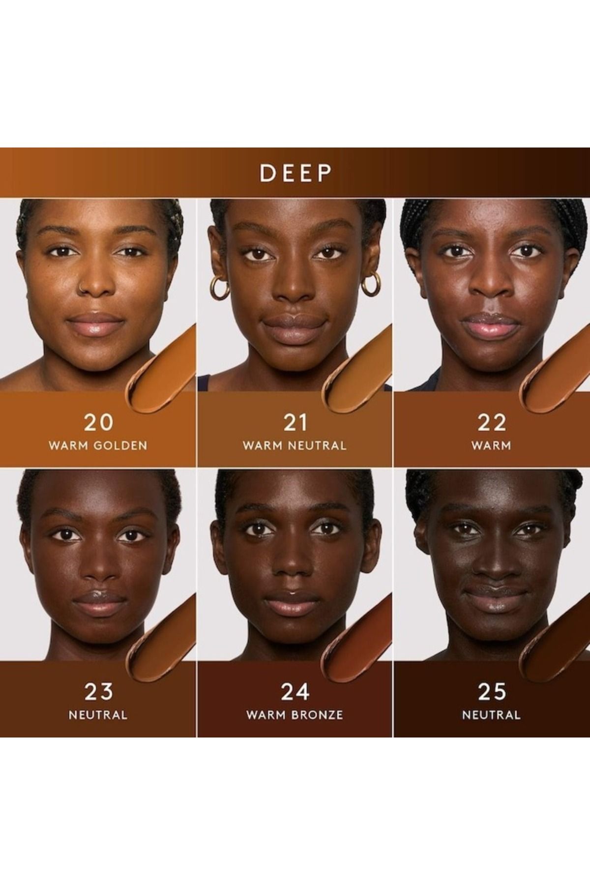 FENTY BEAUTY-Eaze Drop Stick Foundation 25 – Blur + Smooth Tint Stick, Deep Neutral Undertone – 9G 3