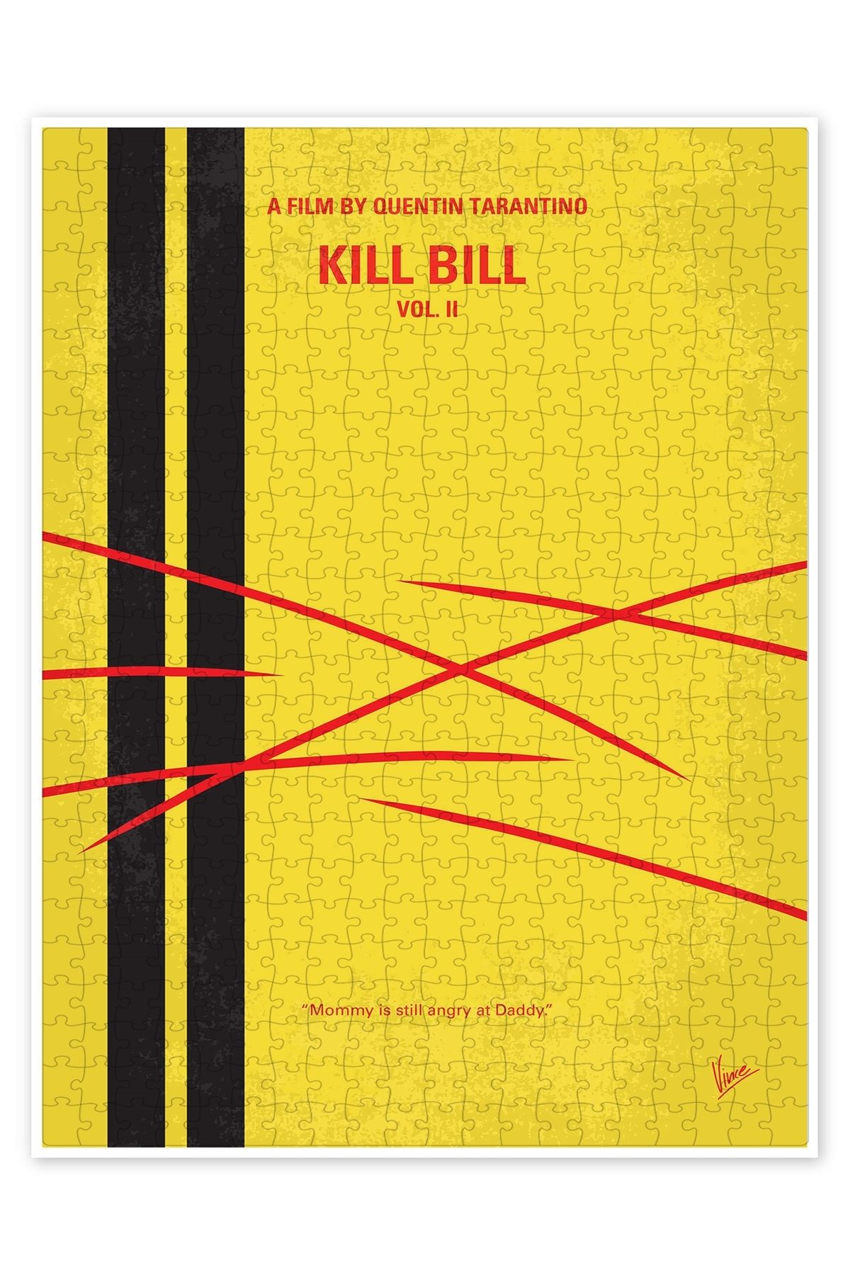Jeronkarji Kill Bill Vol. II 500 Parça Puzzle Yapboz Klasik Film Temalı