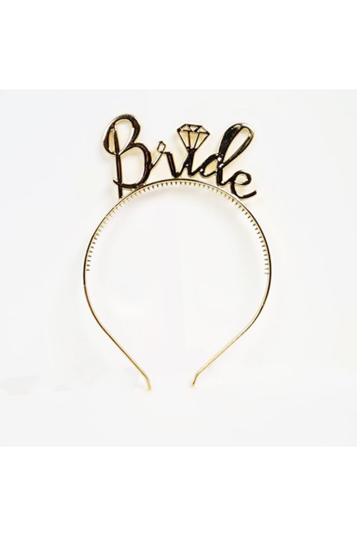 Yuba Avm NessiWorld BrideYazılıTaçveBrideToBeYazılıGözlükSetiAltınRenk