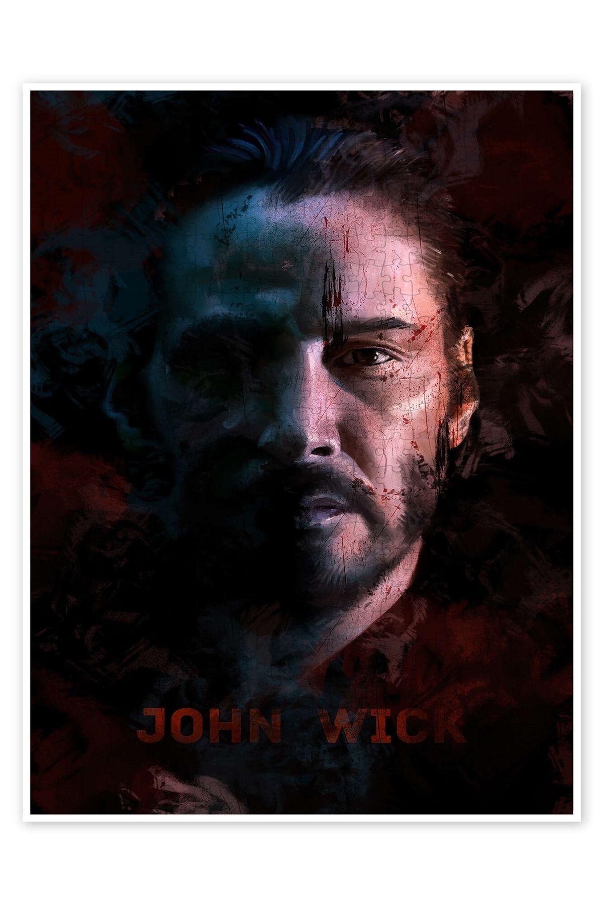 Jeronkarji John Wick 500 Parça Puzzle Yapboz Klasik Film Temalı