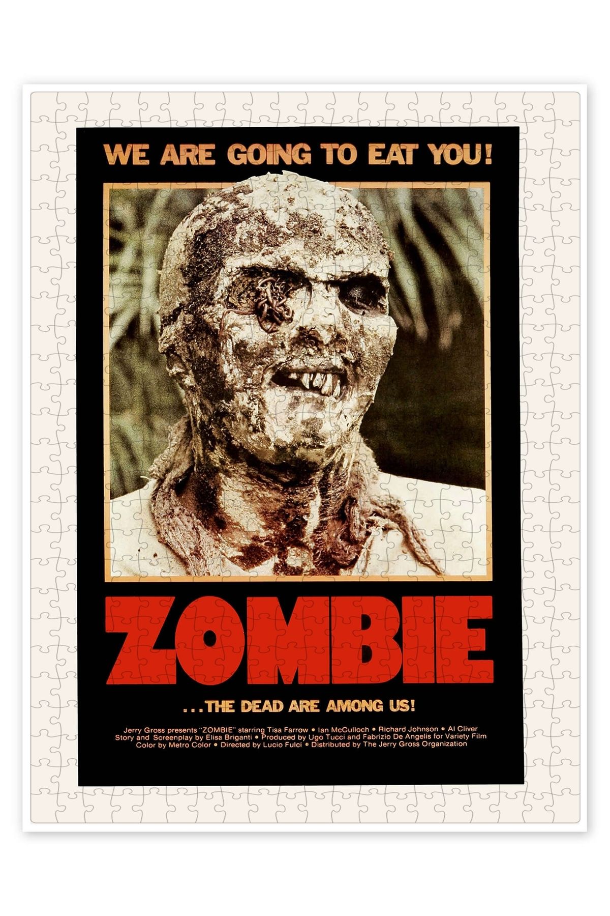Jeronkarji Zombi 2 500 Parça Puzzle Yapboz Klasik Film Temalı
