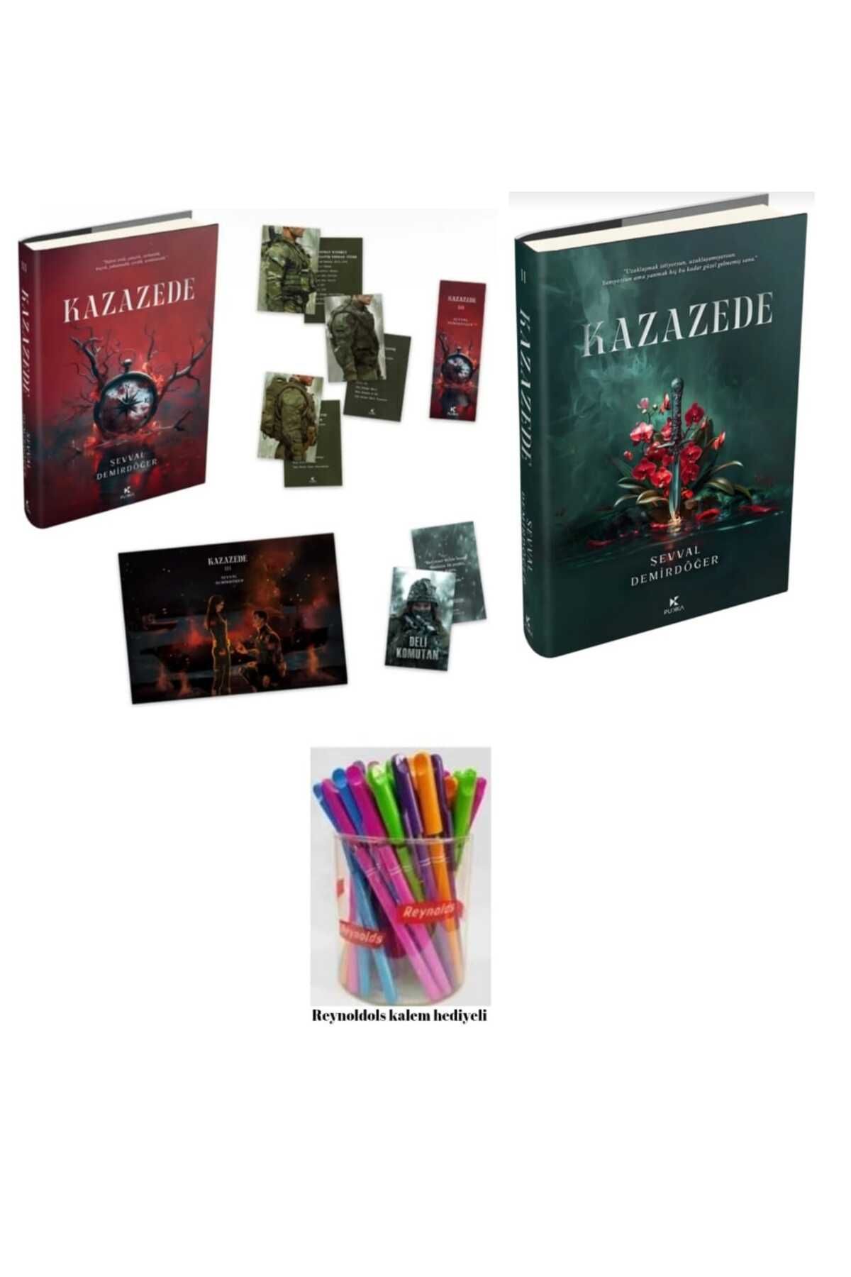 Pukka yayınları Kazazede 2 / Kazazede 3 Cilttli Set Şevval Demirdöğer