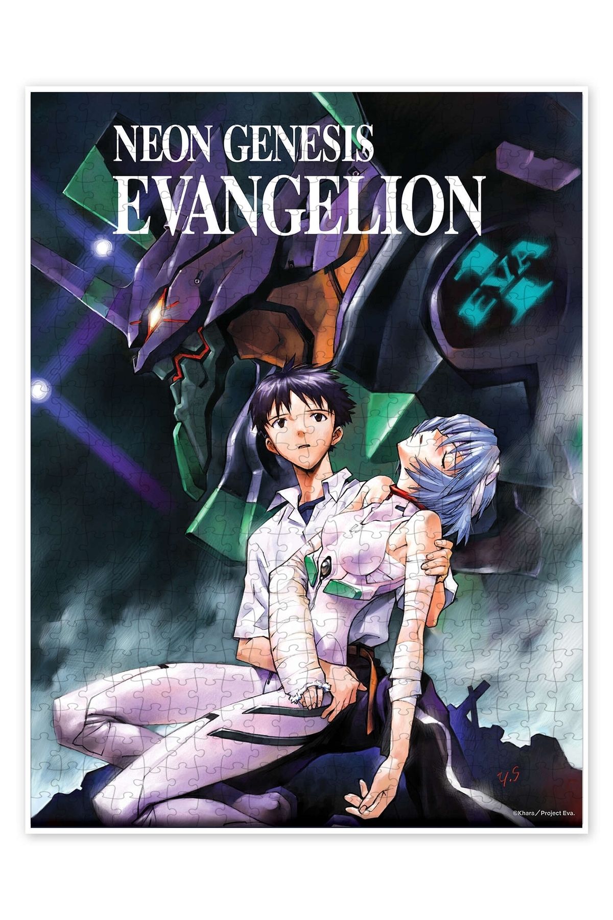 Jeronkarji Neon Genesis Evangelion 500 Parça Puzzle Yapboz Klasik Film Temalı
