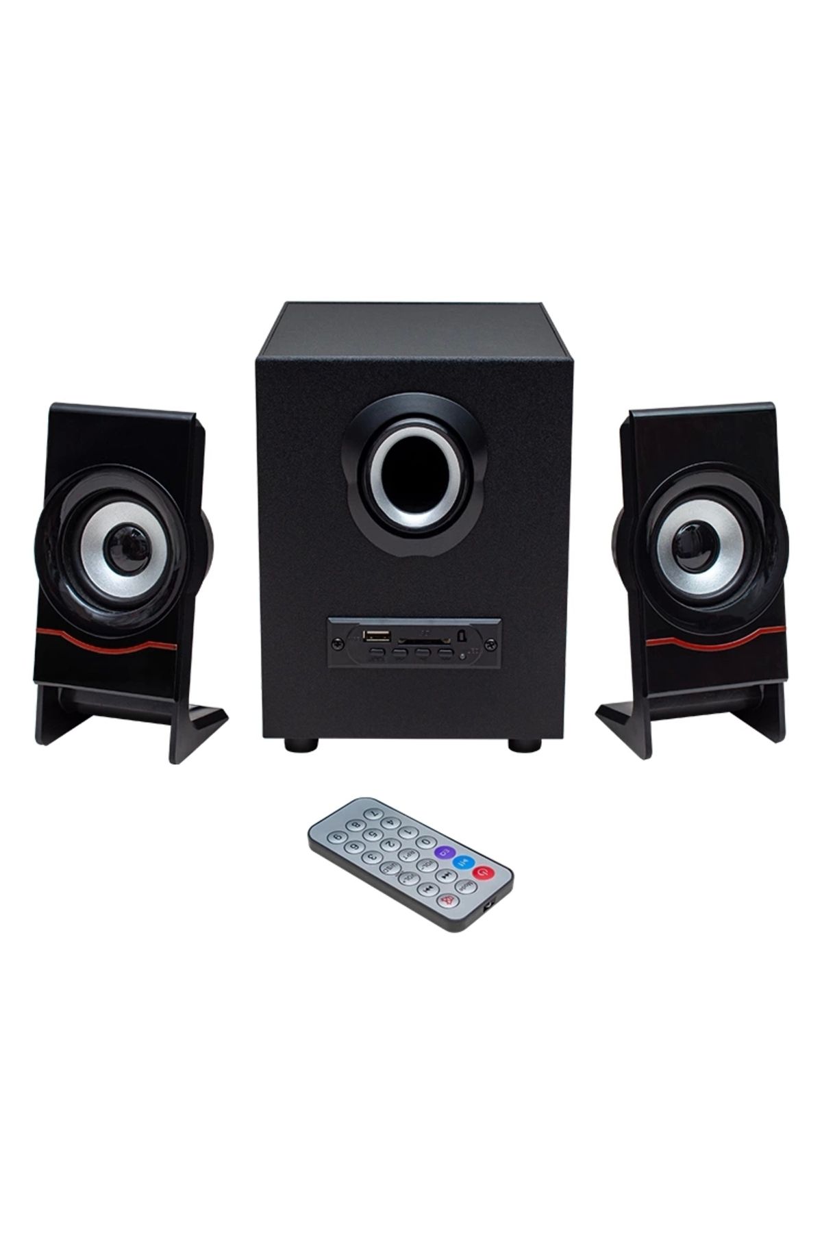 CENEN Magıcvoıce Mv-4966 Usb+tf Card+fm+bt Uklı 2+1 Ses Sistemi