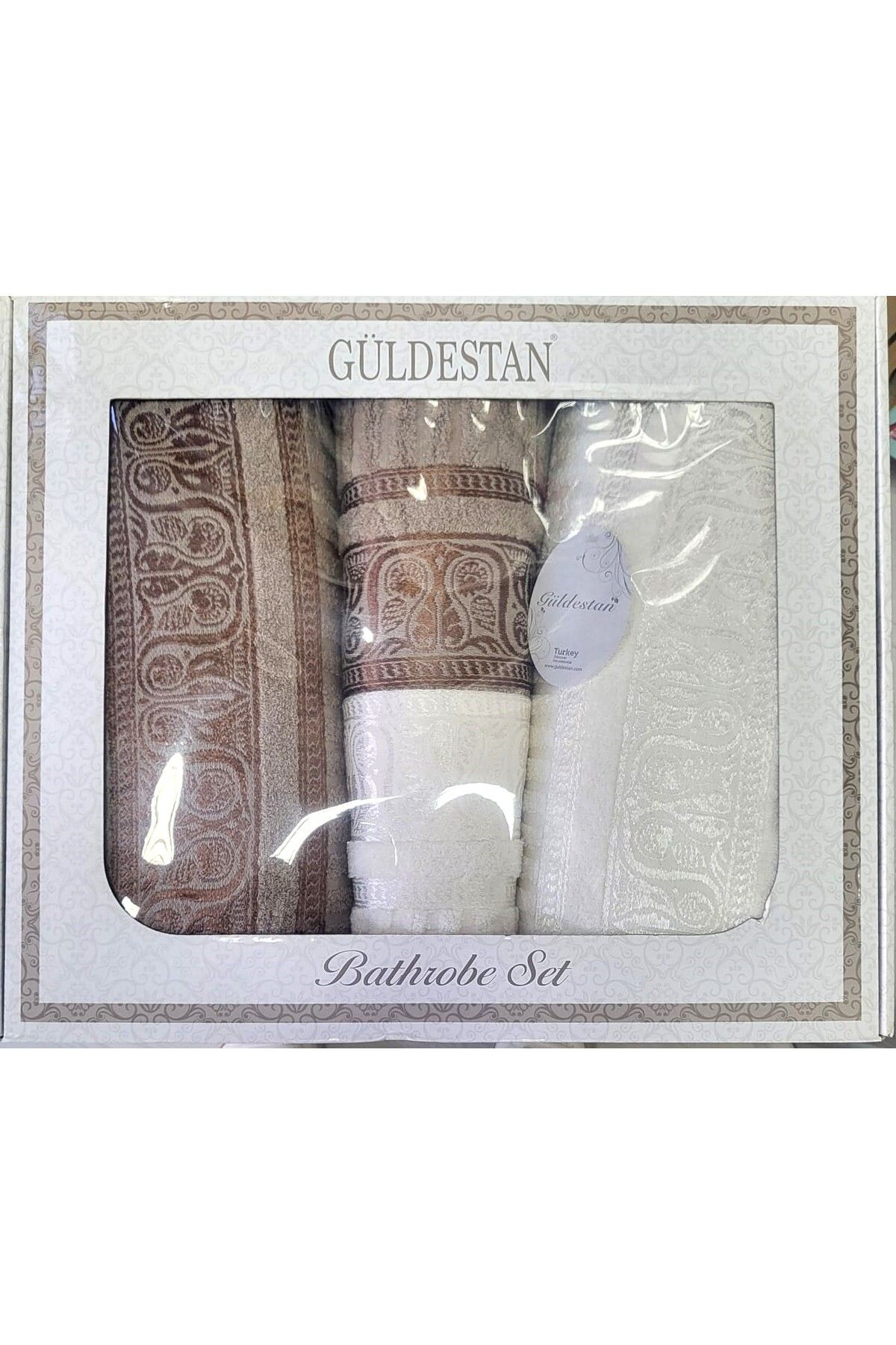 Güldestan BUKLE JAKARLI HAMAM TAKIMI