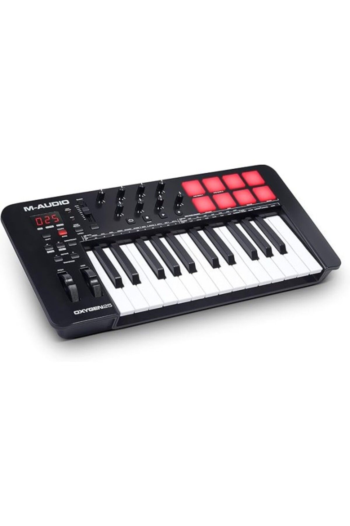 ShopZum M-Audio Oxygen 25 V – 25 Tuşlu Usb Midi Klavye Denetleyicisi, Beat Pad&Apos;Li, Smart Chord &Amp; S