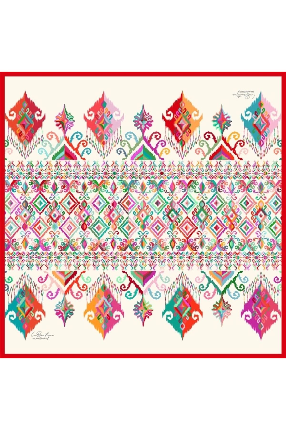 LA BOUTIQUE 2412-03 TWILL İPEK 90X90