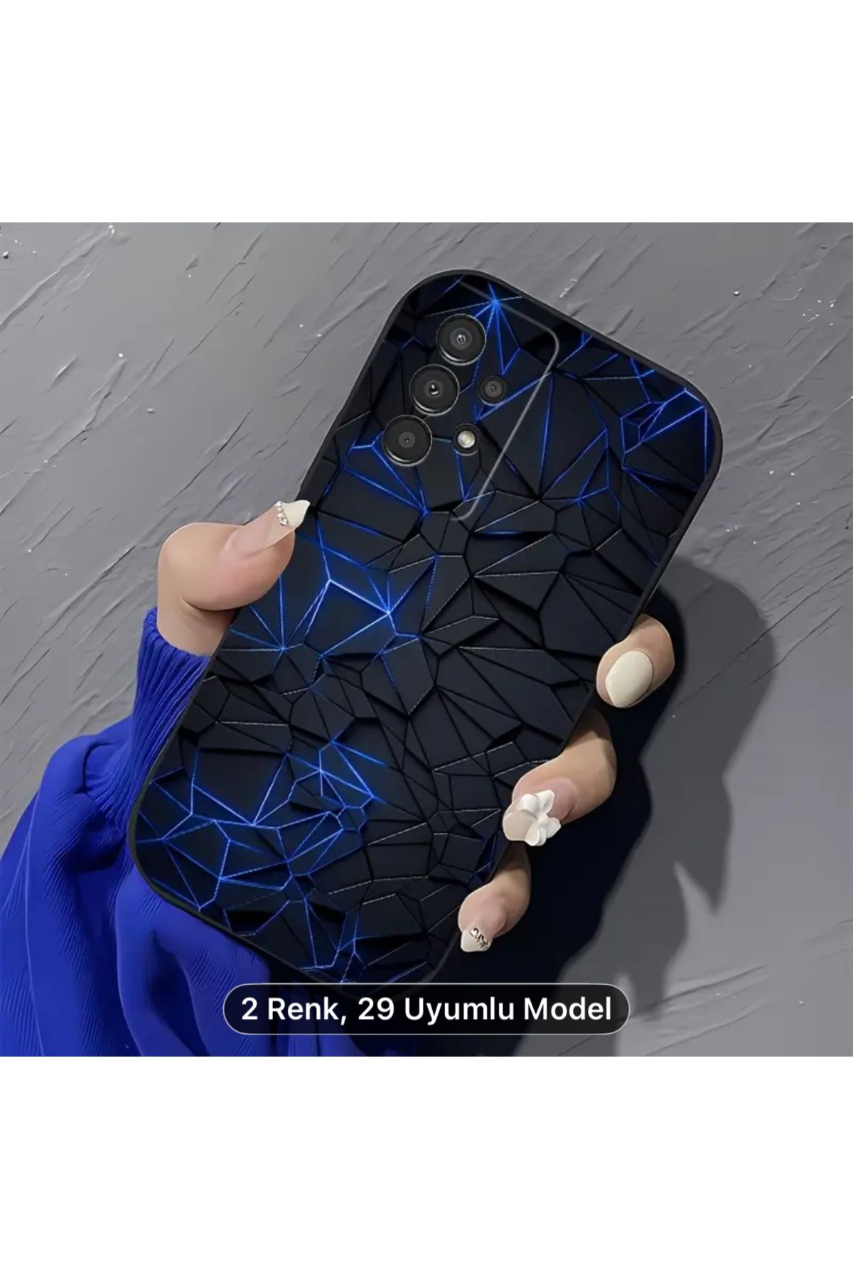 Store Samsung Galaxy A52 Uyumlu Desenli Silikon Telefon Kılıfı