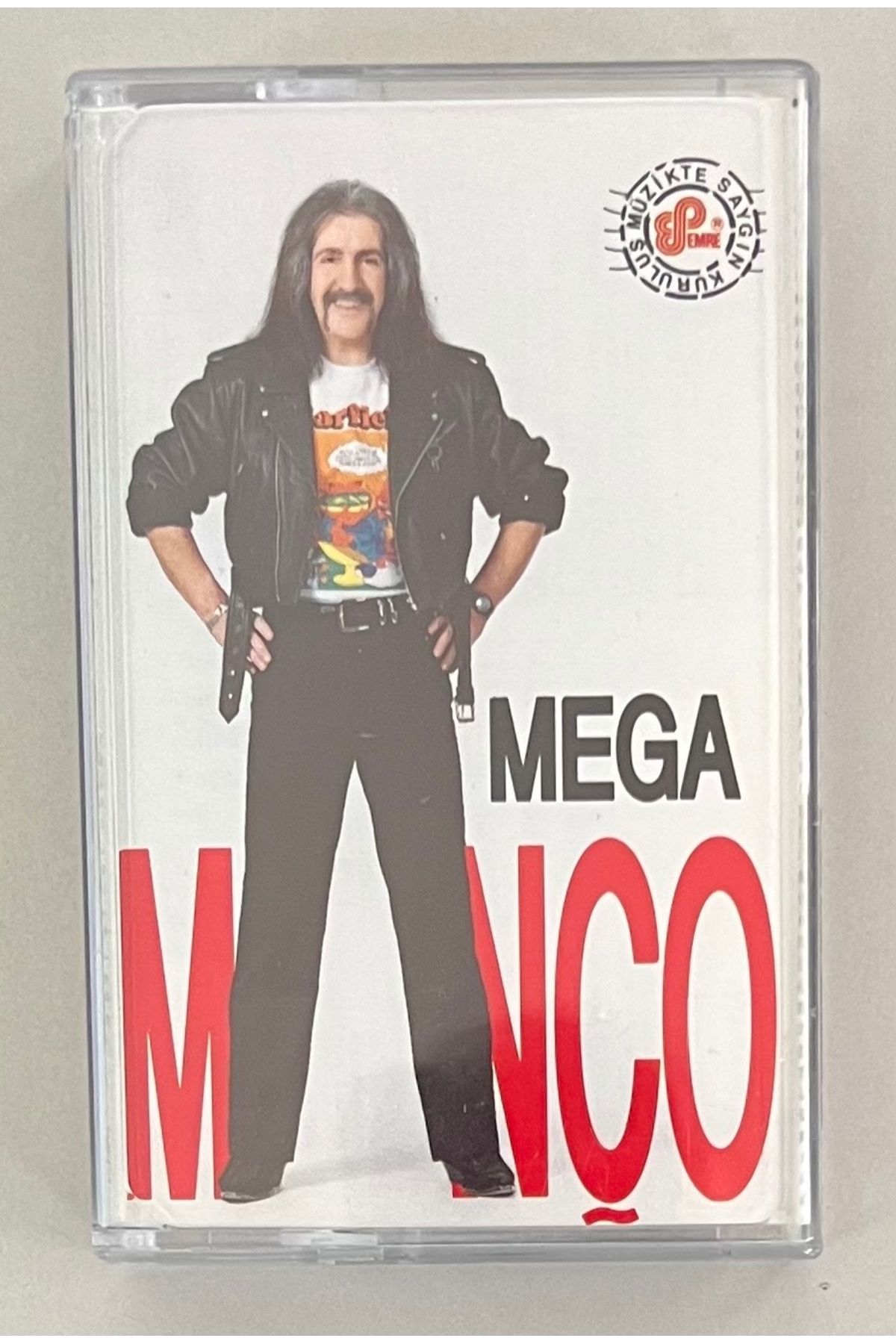 Plakevi İzmir Barış Manço Mega Manço Kaset (Orijinal Dönem Baskı Kaset)