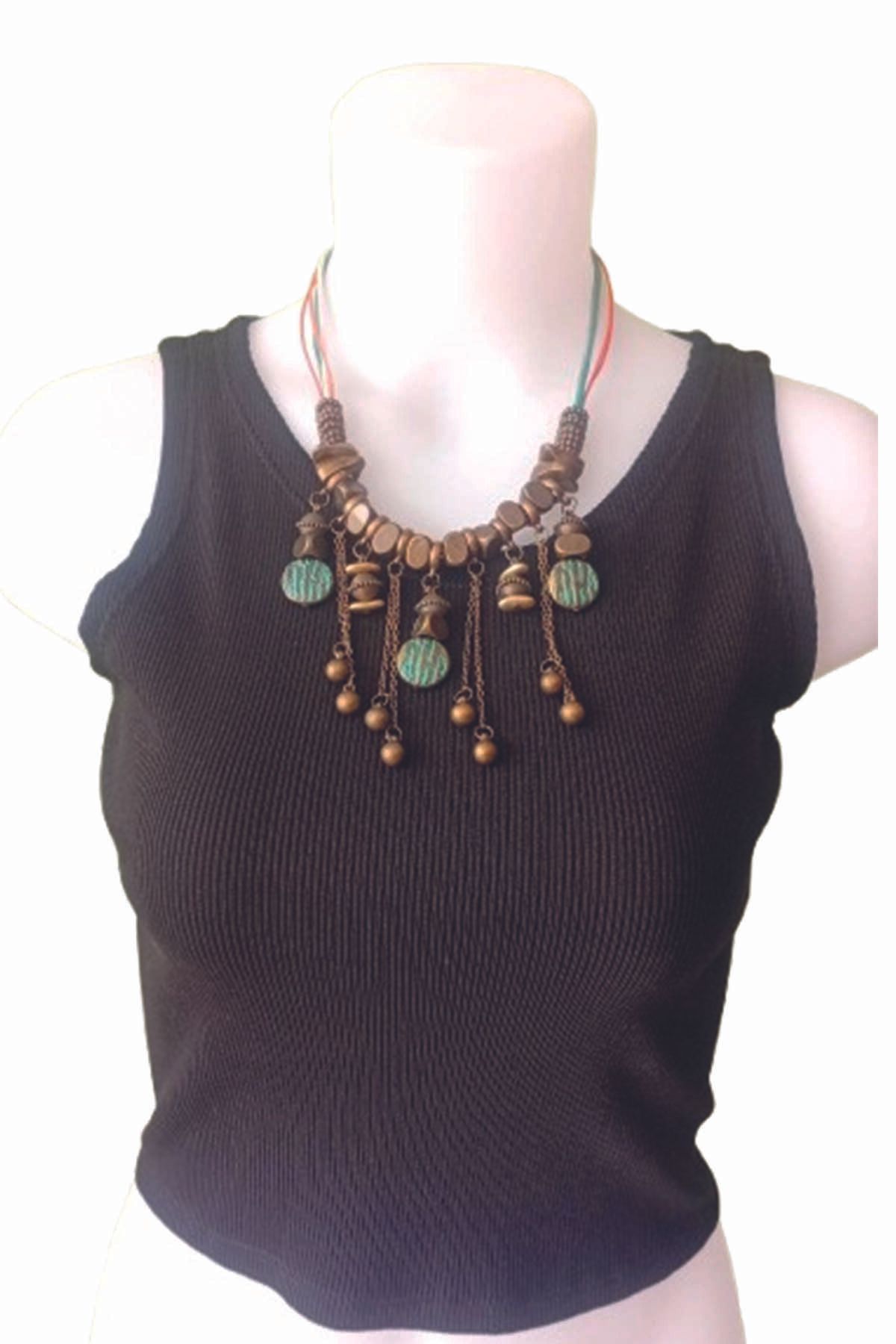 Usaspor Kadın Kaşkorse Kumaş Geniş Askılı Crop Bluz