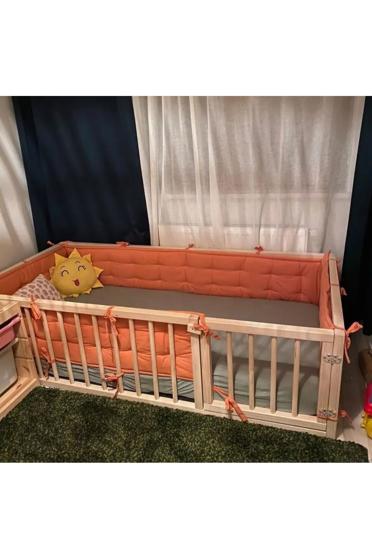 SRKYHOME CONSEPT KAPILI BEBEK VE ÇOCUK KARYOLASI