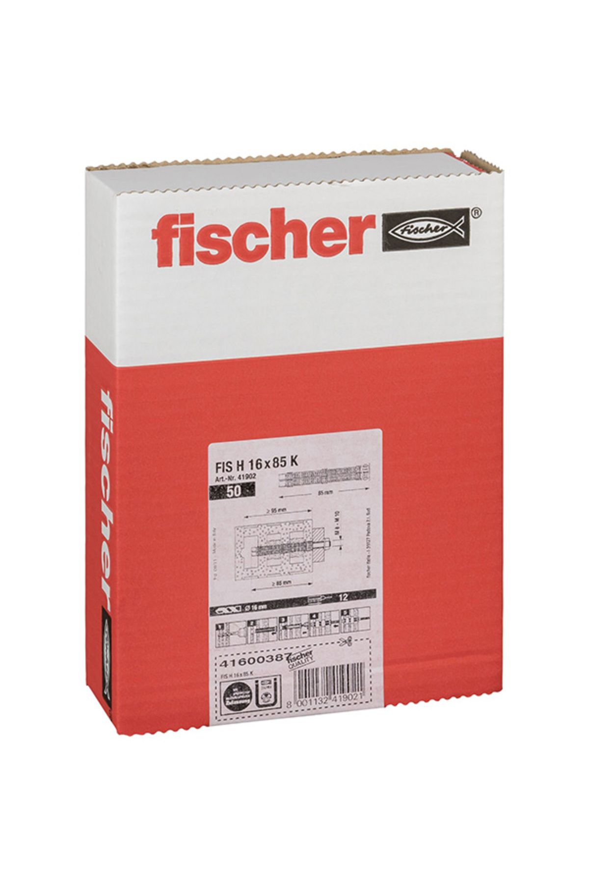 Fischer FIS H 16 x 85 K PLASTİK ENJEKSİYON ANKRAJ MANŞONU