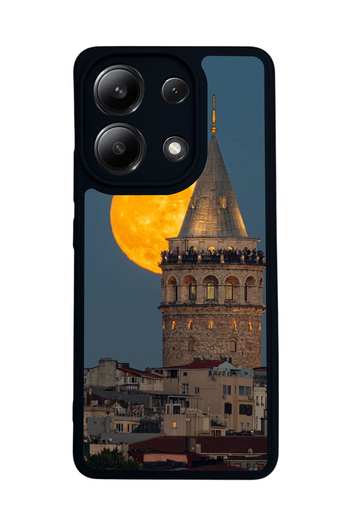 BGAKSESUAR Xiaomi Redmi Note 13 4G Uyumlu Mat Siyah Kılıf – Yumuşak Silikon, Koruyucu, Şok Emici Kapak