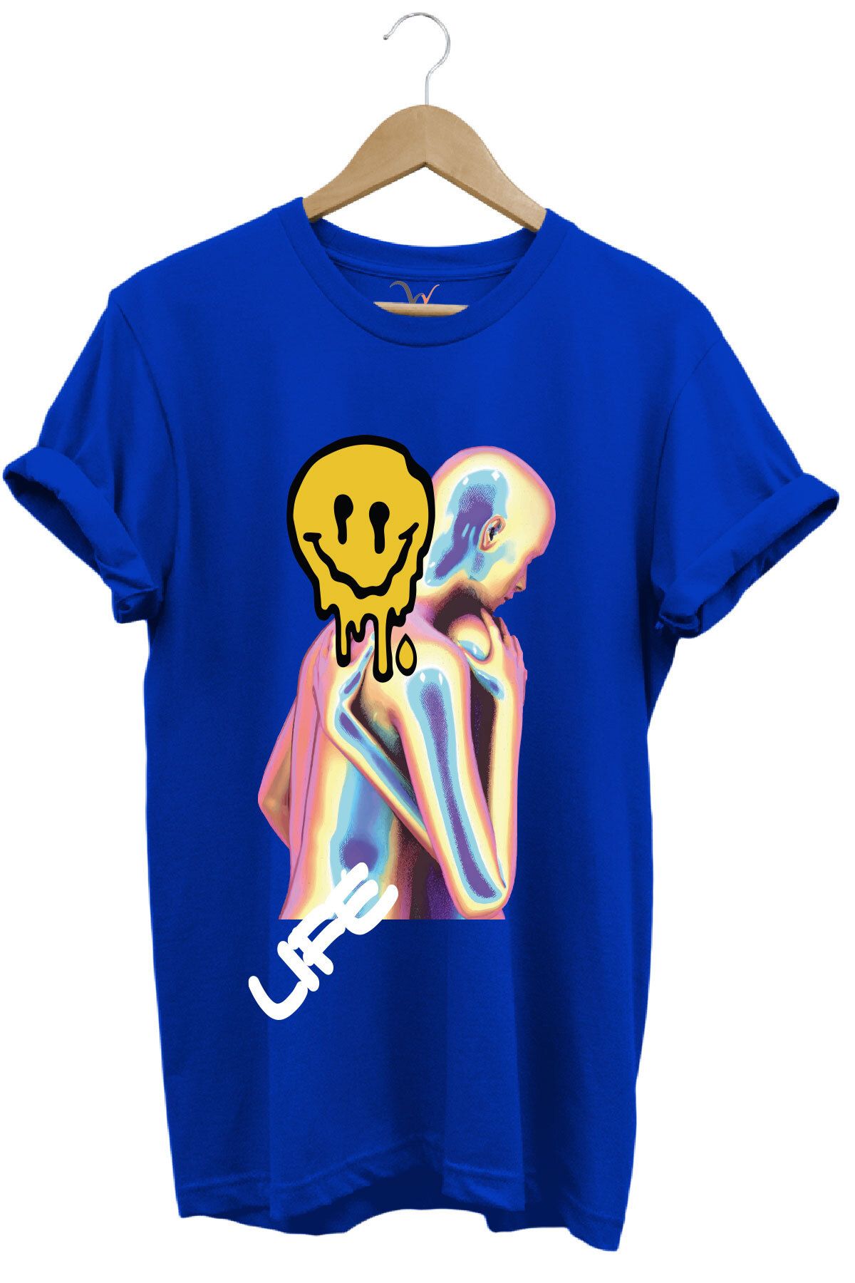 onsrawear Yaşam ve Çöküş %100 Pamuk Basic T-shirt
