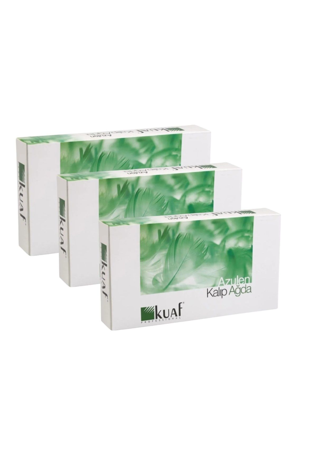 Kuaf Yeşil Azulen Kalıp Ağda 3 Adet 400 Gr