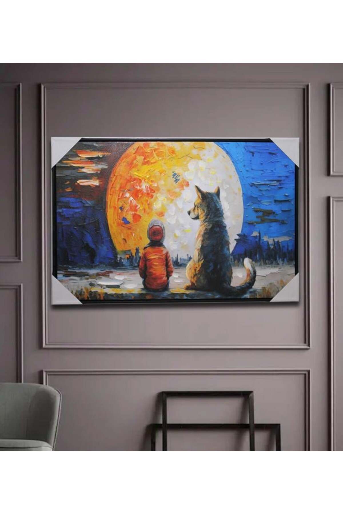 alsepeteavm Duvara Asmalı Yağlı Boya Pano Alk2925-11