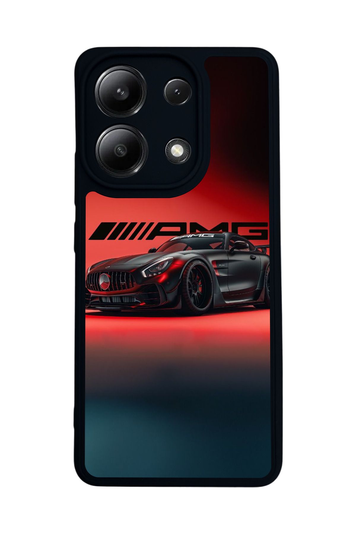 BGAKSESUAR Xiaomi Redmi Note 13 4G Uyumlu Mat Siyah Kılıf – Yumuşak Silikon, Koruyucu, Şok Emici Kapak