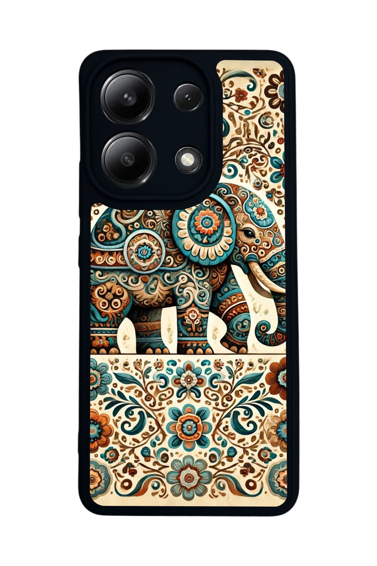 BGAKSESUAR Xiaomi Redmi Note 13 4G Uyumlu Mat Siyah Kılıf – Yumuşak Silikon, Koruyucu, Şok Emici Kapak