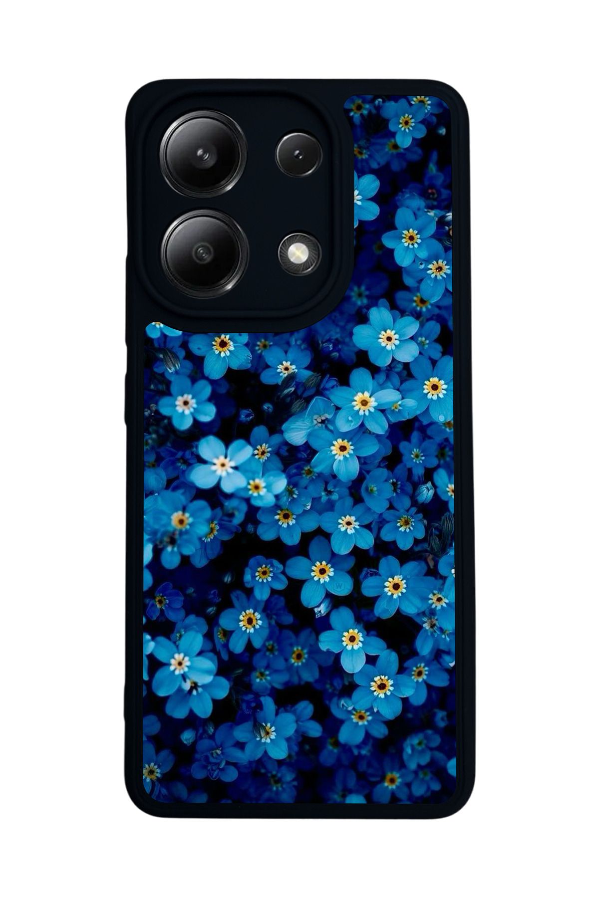 BGAKSESUAR Xiaomi Redmi Note 13 4G Uyumlu Mat Siyah Kılıf – Yumuşak Silikon, Koruyucu, Şok Emici Kapak