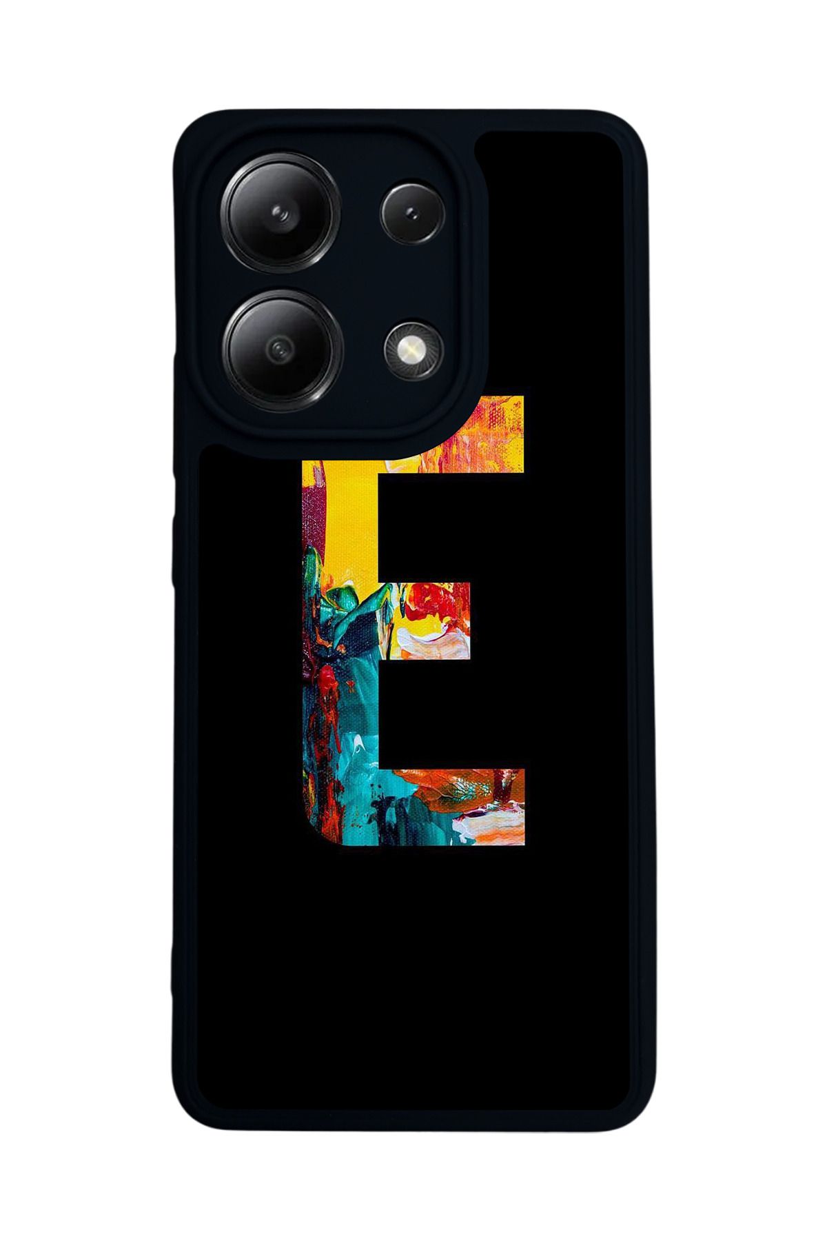 BGAKSESUAR Xiaomi Redmi Note 13 4G Uyumlu Mat Siyah Kılıf – Yumuşak Silikon, Koruyucu, Şok Emici Kapak
