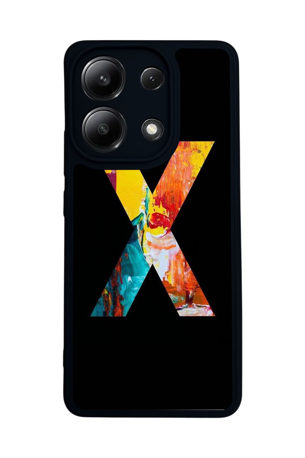 BGAKSESUAR Xiaomi Redmi Note 13 4G Uyumlu Mat Siyah Kılıf – Yumuşak Silikon, Koruyucu, Şok Emici Kapak