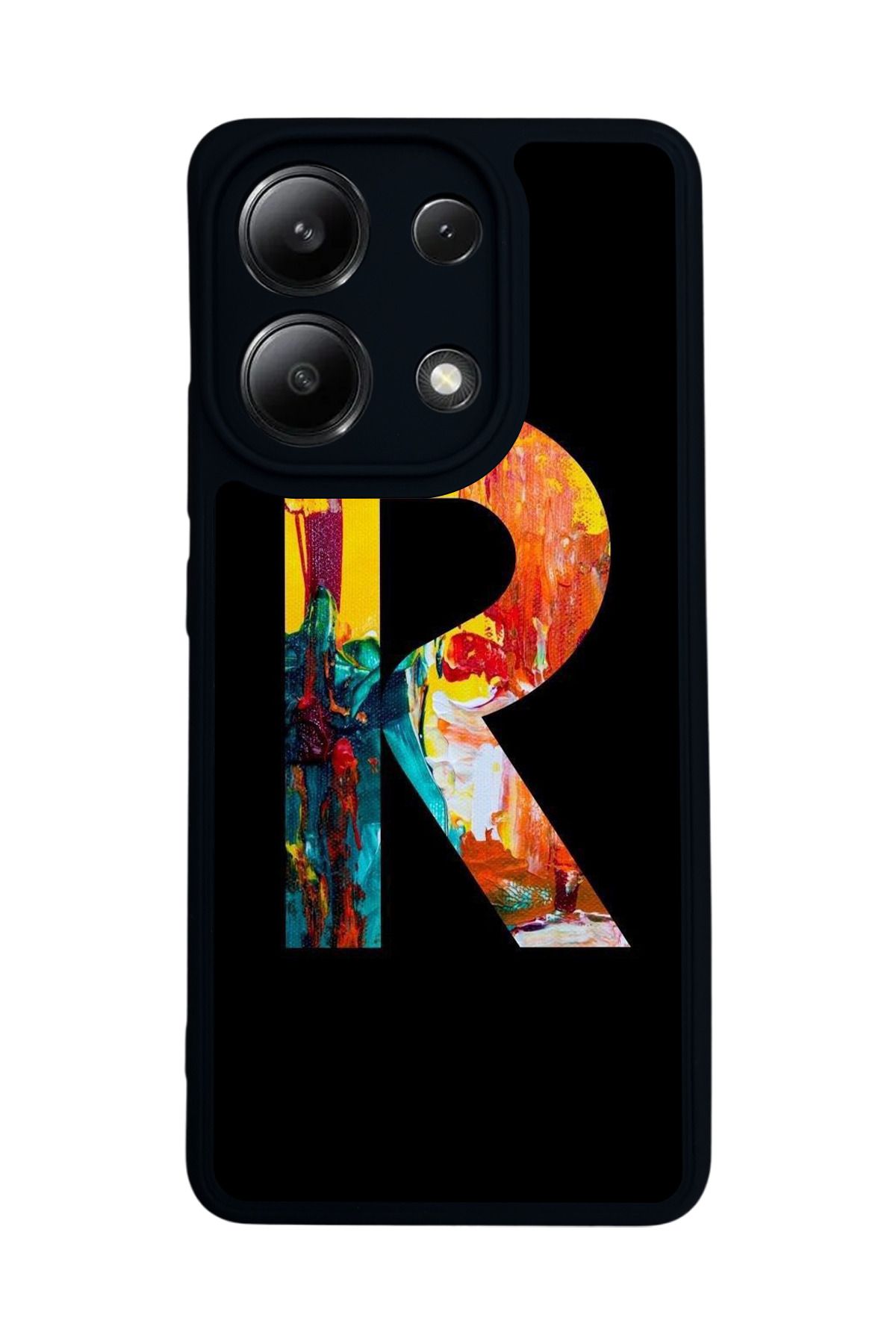 BGAKSESUAR Xiaomi Redmi Note 13 4G Uyumlu Mat Siyah Kılıf – Yumuşak Silikon, Koruyucu, Şok Emici Kapak