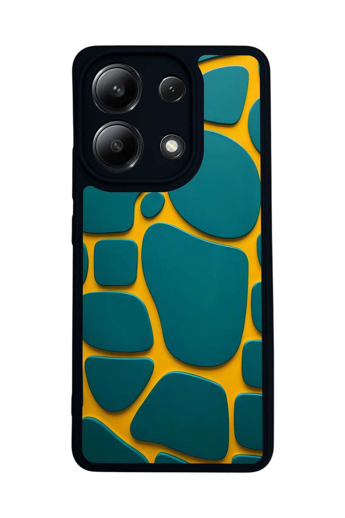 BGAKSESUAR Xiaomi Redmi Note 13 4G Uyumlu Mat Siyah Kılıf – Yumuşak Silikon, Koruyucu, Şok Emici Kapak