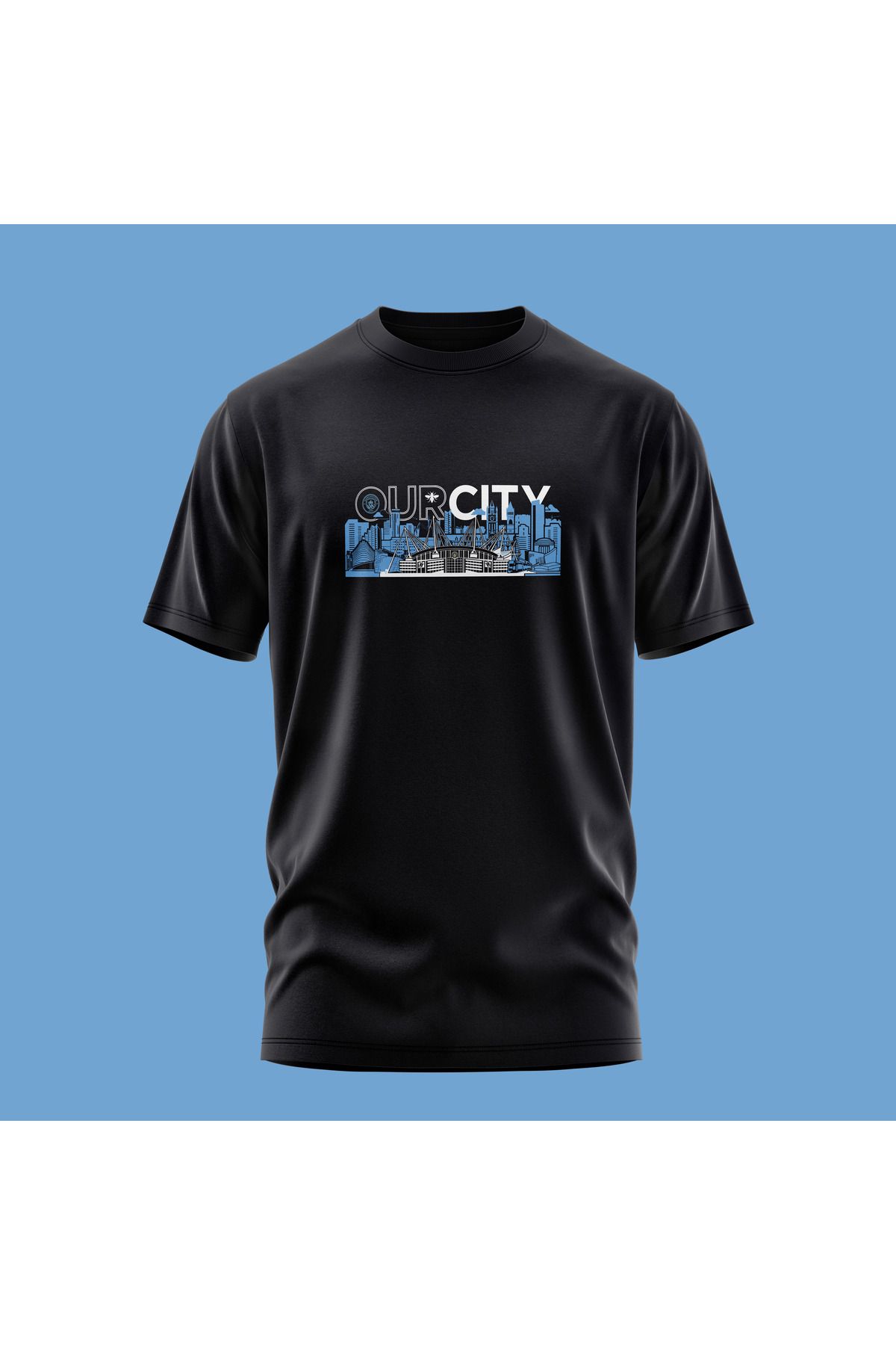 Scudetto T-Shirt Man City Our City Unisex Tişört