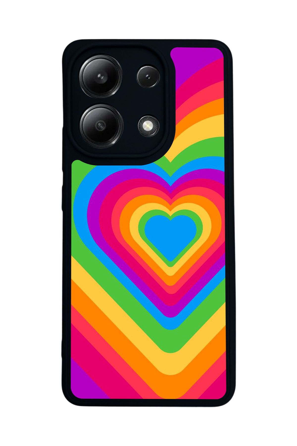 BGAKSESUAR Xiaomi Redmi Note 13 4G Uyumlu Mat Siyah Kılıf – Yumuşak Silikon, Koruyucu, Şok Emici Kapak