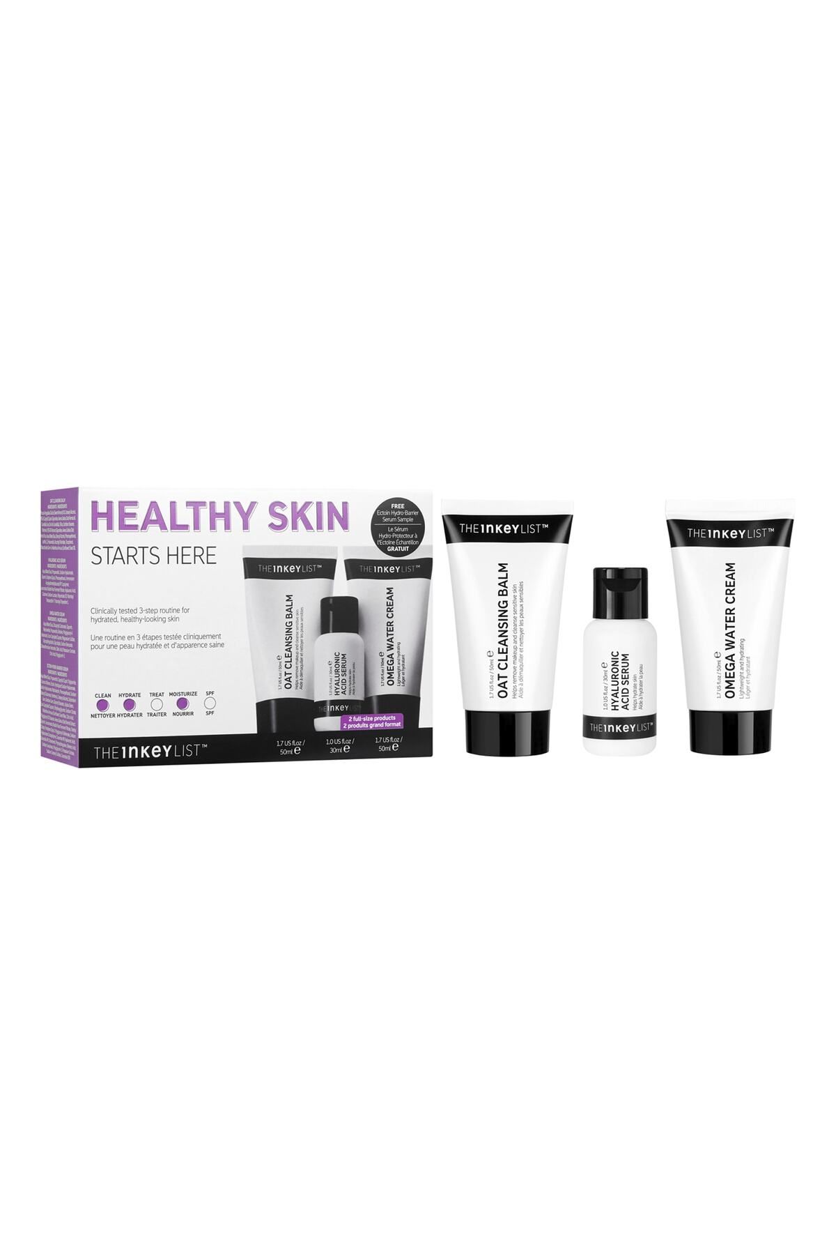 THE INKEY LIST Healthy Skin Starts Here - Nemlendirici Bakım Seti